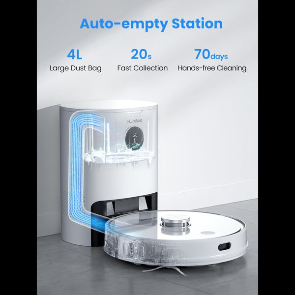 Aristell Robot Vacuum And Mop Combo,Q6 Pro Robot Vacuum Cleaner With